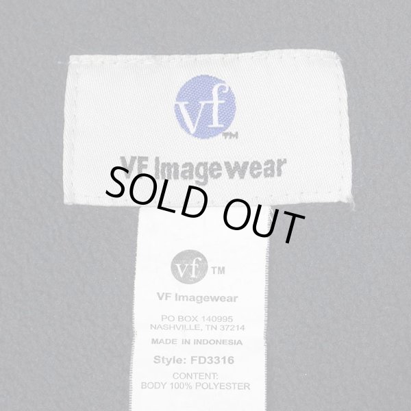 画像2: 00's FedEx フリースフーディージャケット (2)