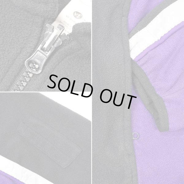 画像4: 00's FedEx フリースフーディージャケット (4)