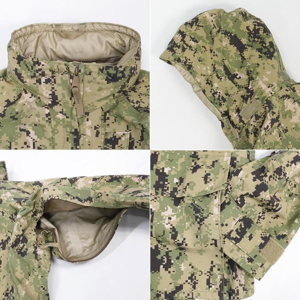 画像3: 00's US.NAVY NWU AOR2 Type3 GORE-TEX PARKA "MEDIUM-SHORT" (3)