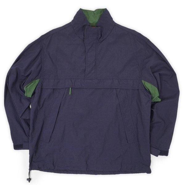 画像1: Early 00's Timberland スタンドカラー ナイロンアノラック (1)