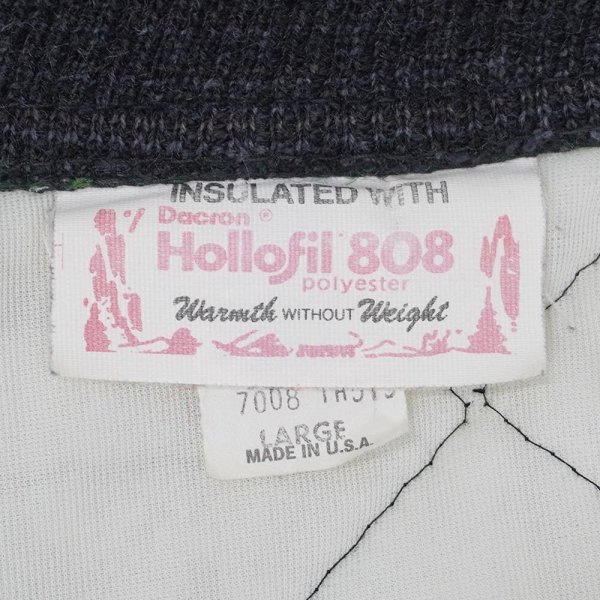 画像2: 70-80's Unknown キルティングジャケット "MADE IN USA" (2)