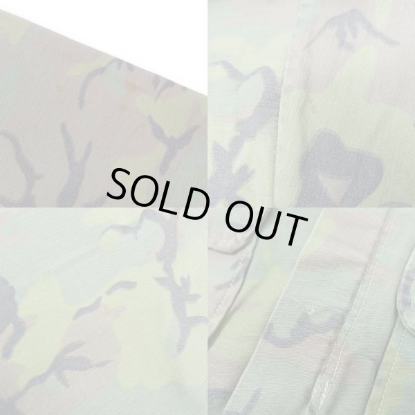 画像4: 60-70's HERTER'S シビリアンリーフカモ柄 フーディジャケット (4)