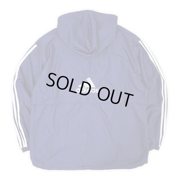 画像2: 90's ADIDAS プルオーバーフーディージャケット "万国旗タグ" (2)