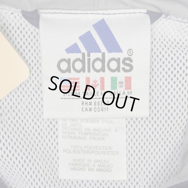 画像3: 90's ADIDAS プルオーバーフーディージャケット "万国旗タグ" (3)