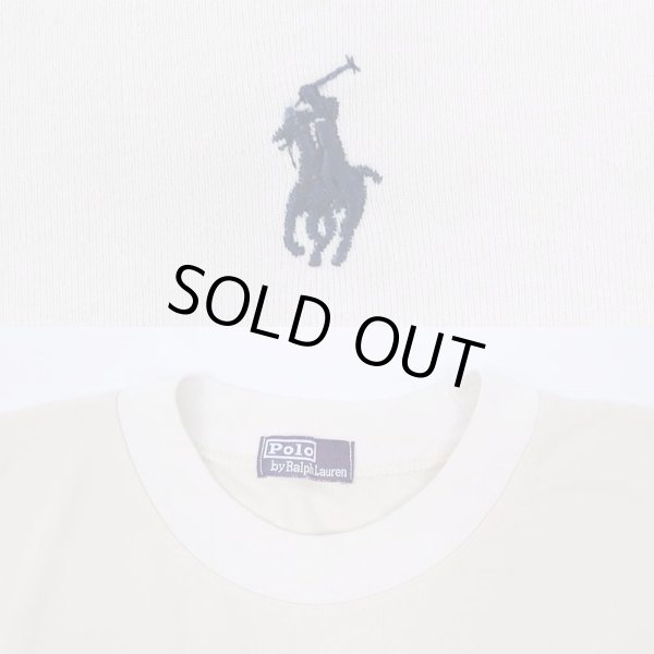画像3: 90's POLO Ralph Lauren 2TONE Tシャツ (3)