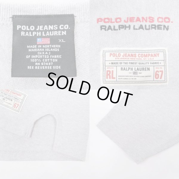 画像3: 90's POLO JEANS L/S フットボールTシャツ (3)