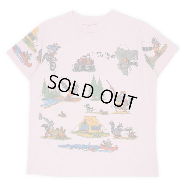 画像1: 80's The Ozarks 総柄プリントTシャツ “MADE IN USA” (1)