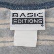 画像2: 90's BASIC EDITIONS マルチボーダーTシャツ "BEIGE" (2)