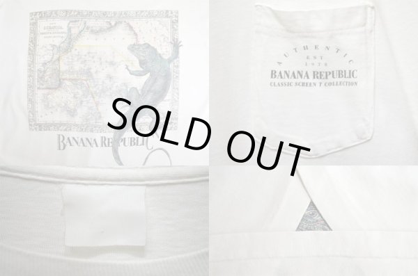 画像3: 80's Banana Republic ポケットTシャツ (3)