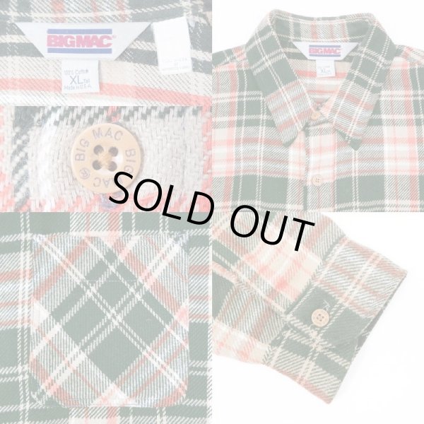 画像3: 80's BIG MAC ヘビーネルシャツ "MADE IN USA" (3)