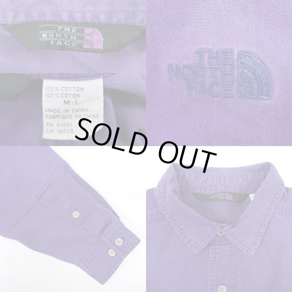 画像3: 90's THE NORTH FACE L/S コットンシャツ (3)