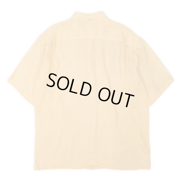 90-00's Banana Republic S/S リネンシャツmtp03180802006535