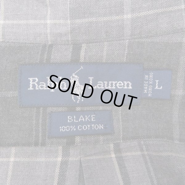 画像3: 90's Ralph Lauren ボタンダウンシャツ "BLAKE" (3)