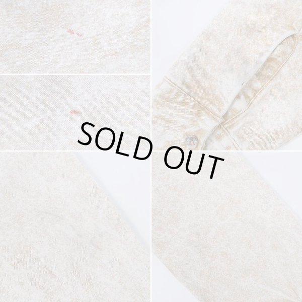 画像5: 90's Carhartt ブリーチ加工 ダックワークシャツ (5)