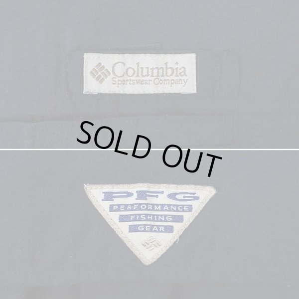 画像4: 90's Columbia PFG ナイロンフィッシングシャツ “BLACK” (4)