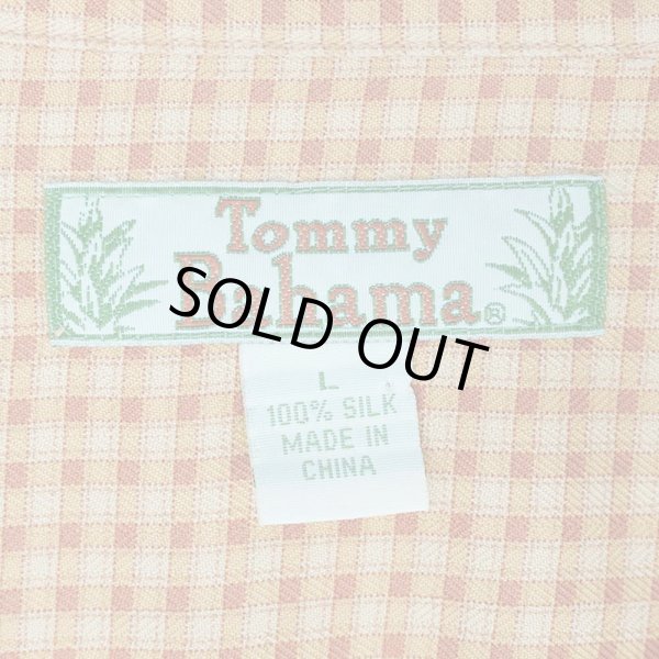 画像2: 90's Tommy Bahama S/S オープンカラー シルクシャツ (2)