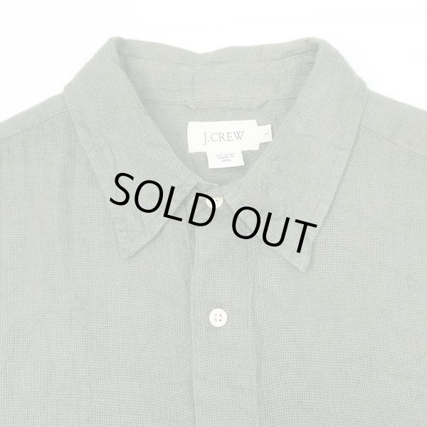 画像3: Early 00's J.CREW S/S リネンボックスシャツ (3)