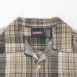 画像2: Late 90's Dickies S/S オープンカラーシャツ “Black Plaid” (2)