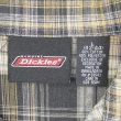 画像3: Late 90's Dickies S/S オープンカラーシャツ “Black Plaid” (3)
