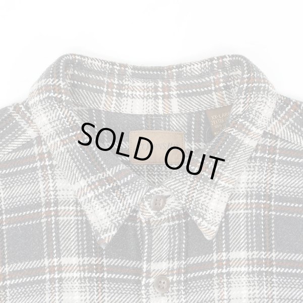 画像3: Late 90's ST JOHN'S BAY ヘビーネルシャツ "Charcoal Plaid" (3)