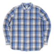 画像1: 00's GAP ヘビーネルシャツ “Blue Plaid” (1)