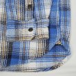 画像4: 00's GAP ヘビーネルシャツ “Blue Plaid” (4)