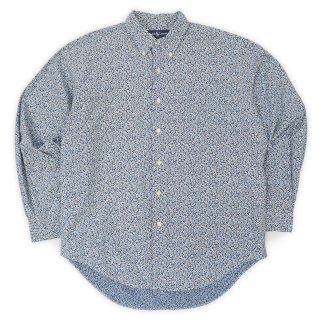 90s ラルフローレン　ポロシャツ　花柄 POLO RALPH LAUREN - 90年代 Polo by Ralph Lauren ポロ ラルフ