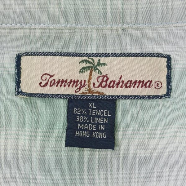 画像2: 00's Tommy Bahama オープンカラーシャツ (2)