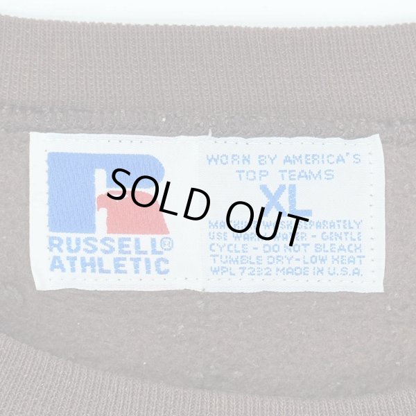 画像2: 90's RUSSELL プリントスウェット "Cleaveland Browns / MADE IN USA" (2)