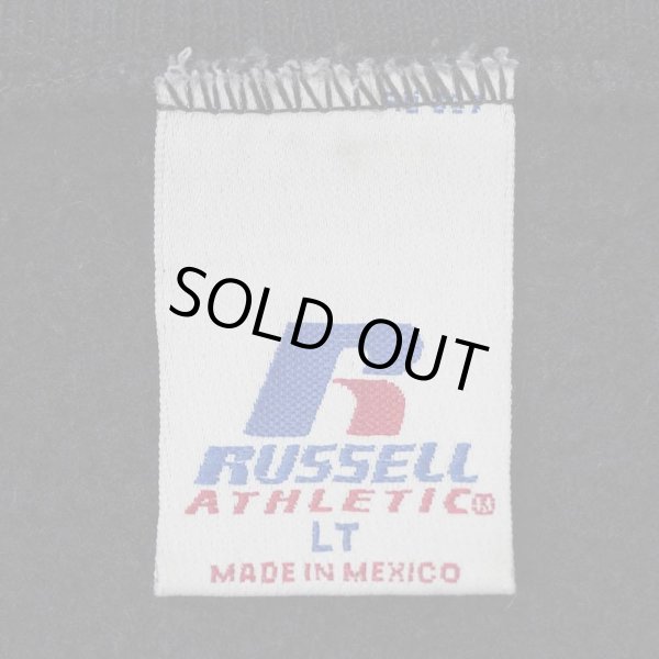 画像2: 00's RUSSELL 前V ブランクスウェット "BLACK" (2)