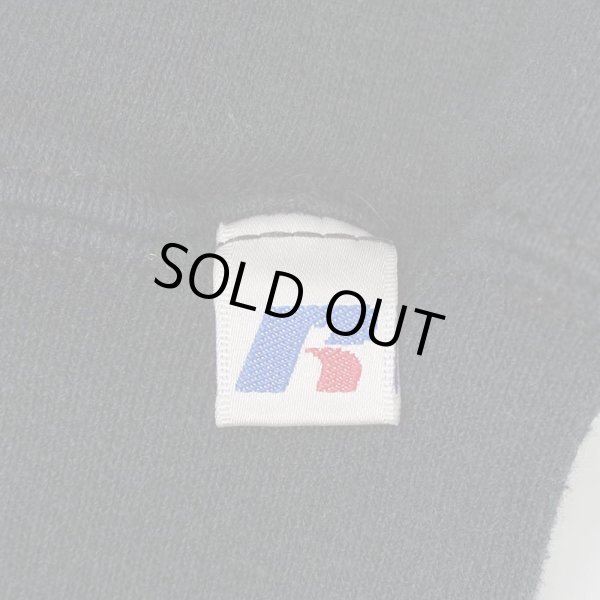 画像4: 00's RUSSELL 前V ブランクスウェット "BLACK" (4)