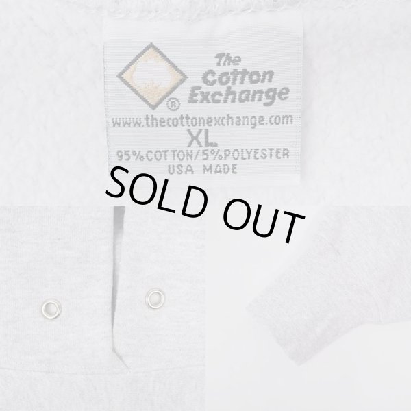 画像3: 00's The Cotton Exchange リバースウィーブタイプ スウェットパーカー "MADE IN USA" (3)