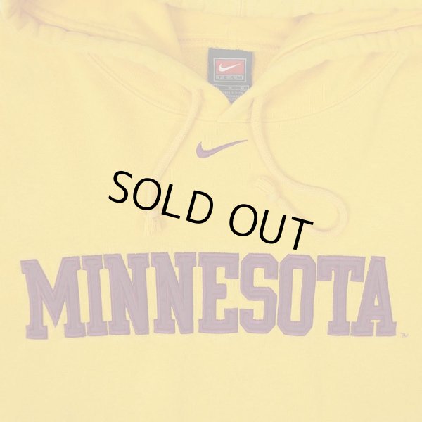画像4: Early 00's NIKE センタースウォッシュ スウェットパーカー "MINNESOTA" (4)