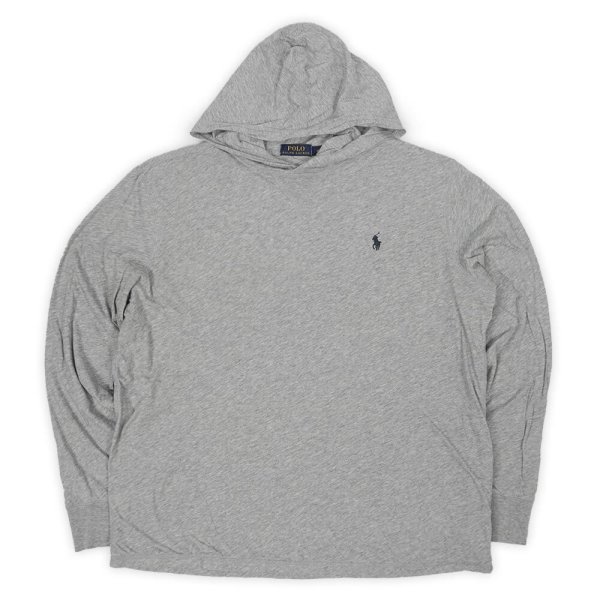 画像1: 00's Polo Ralph Lauren フーディーカットソー (1)