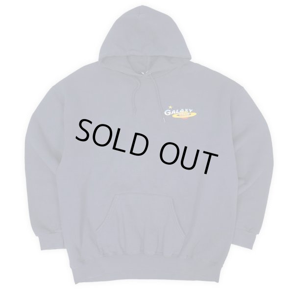 画像1: 00's GALAXY TILE ロゴ刺繍 スウェットパーカー (1)