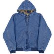 画像1: 90's WINDBREAKER デニムフーディージャケット (1)