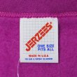 画像2: 90's JERZEESスウェットカーディガン “Raspberry / MADE IN USA / DEADSTOCK” (2)