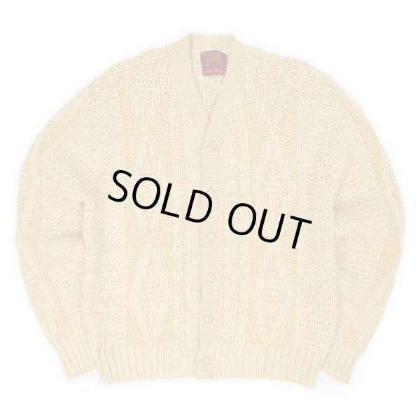 画像1: 60's Sears ウールニットカーディガン “TRADITIONAL COLLECTION” (1)