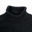 画像3: 00's J.CREW ロールネック ウールニット "BLACK" (3)