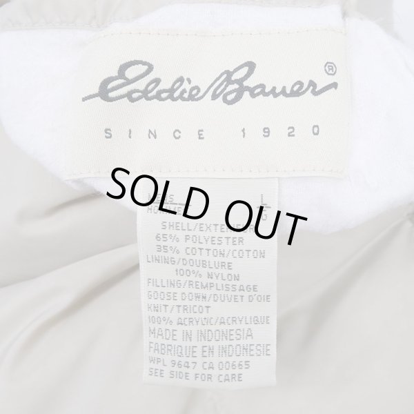 画像4: 90's Eddie Bauer リバーシブルダウンベスト (4)