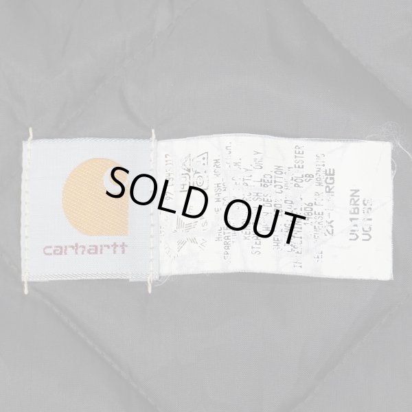 画像2: Early 90's Carhartt ダックベスト "BROWN / MADE IN USA" (2)