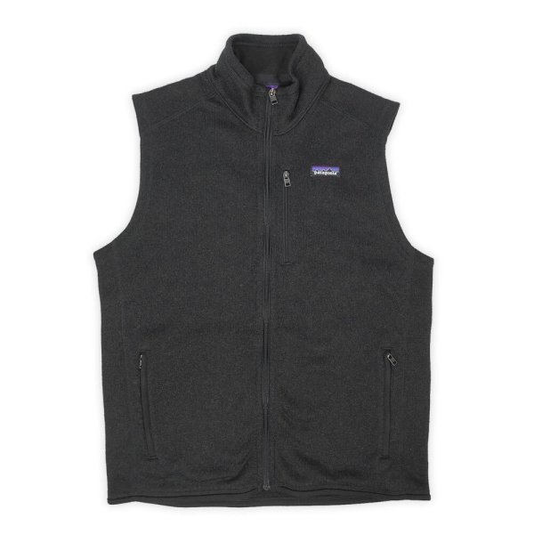 画像1: 00's Patagonia ベターセーターベスト "BLACK" (1)