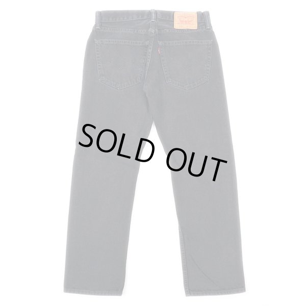 画像2: 00's Levi's 505 ブラックデニムパンツ (2)