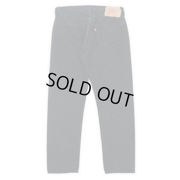 画像2: 00's Levi's 501 ブラックデニムパンツ (2)