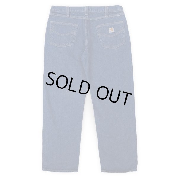 画像2: 00's Carhartt 5ポケット デニムパンツ “FR” (2)
