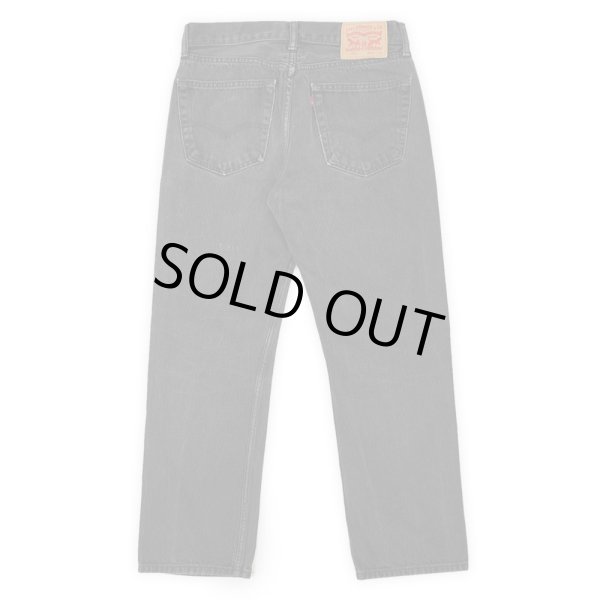 画像2: 00's Levi's 505 ブラックデニムパンツ "W32 L30" (2)