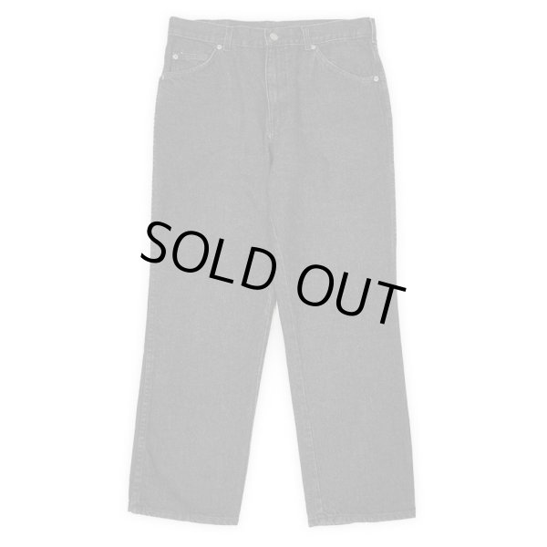 画像1: 80's Dickies 先染めブラックデニムパンツ "BRANDERS / W36 L30" (1)