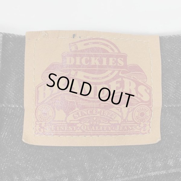 画像3: 80's Dickies 先染めブラックデニムパンツ "BRANDERS / W36 L30" (3)