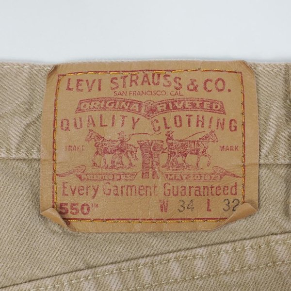 画像3: 90-00's Levi's 550 カラーデニムパンツ “MADE IN USA / W34 L32” (3)
