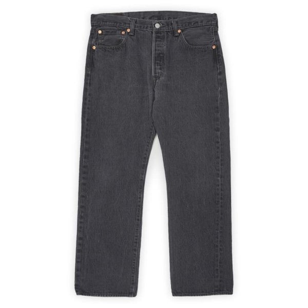 画像1: 00's Levi's 501 ブラックデニムパンツ "W34 L30" (1)